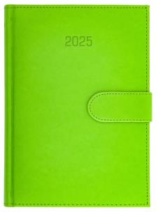 Kalendarz 2025 A5 dzienny Nebraska magnes seledyn. Wydawca: Wokół nas. Multiszop.pl Opakowanie Kalendarz 2025 A5 dzienny Nebraska magnes seledyn