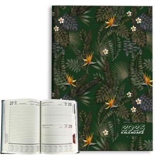 Opakowanie Kalendarz 2025 A5 dzienny Nocne tropiki