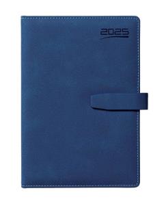 Kalendarz 2025 A5 dzienny planer niebieski. Wydawca: Evena. Multiszop.pl Opakowanie Kalendarz 2025 A5 dzienny planer niebieski