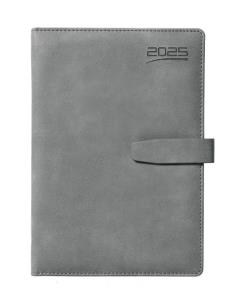 Kalendarz 2025 A5 dzienny planer szay. Wydawca: Evena. Multiszop.pl Opakowanie Kalendarz 2025 A5 dzienny planer szay