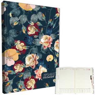 Opakowanie Kalendarz 2025 A5 dzienny sb/nd osobno Kwiatki