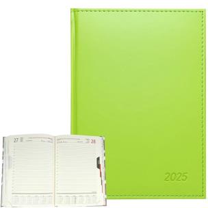 Opakowanie Kalendarz 2025 A5 dzienny sb/nd osobno Oliwkowy