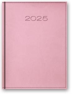 Opakowanie Kalendarz 2025 A5 dzienny vivella pudrowy róż