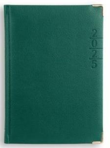 Opakowanie Kalendarz 2025 A5 lux zielony