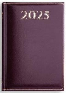 Opakowanie Kalendarz 2025 A5 madrid bordowy