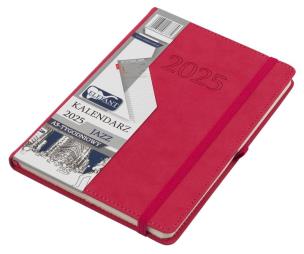 Opakowanie Kalendarz 2025 A5 tygodniowy Jazz różowy