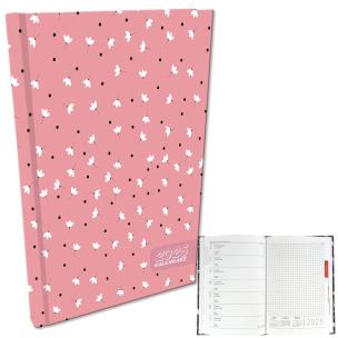 Opakowanie Kalendarz 2025 A5 tygodniowy Kwiatki