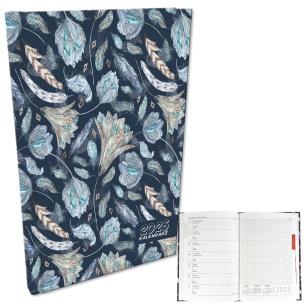 Opakowanie Kalendarz 2025 A5 tygodniowy Kwiaty Boho