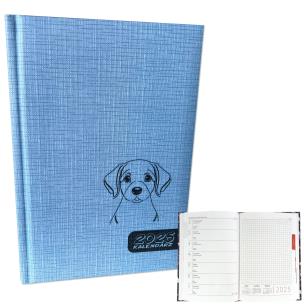 Opakowanie Kalendarz 2025 A5 tygodniowy Labrador
