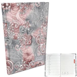 Opakowanie Kalendarz 2025 A5 tygodniowy Paisley szare