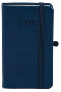 Okładka książki Kalendarz 2025 A6 Memofix TDW granatowy