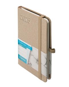 Okładka książki Kalendarz 2025 A6 Sakura TDW szampański