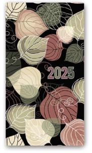 Okładka książki Kalendarz 2025 A6 tyg soft LIŚCIE