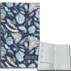 Opakowanie Kalendarz 2025 A6 tygodniowy Kwiaty boho