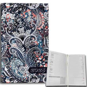 Opakowanie Kalendarz 2025 A6 tygodniowy Paisley ornament