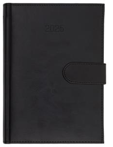 Opakowanie Kalendarz 2025 B5 dzienny Nebraska magnes czarny