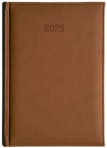 Opakowanie Kalendarz 2025 B5 Dzienny Vivella Brązowy