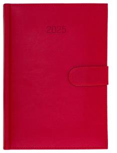 Kalendarz 2025 B5 tygodniowy Nebraska czerwony. Wydawca: Wokół nas. Multiszop.pl Opakowanie Kalendarz 2025 B5 tygodniowy Nebraska czerwony