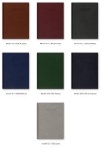 Okładka książki Kalendarz 2025 B5 Tygodniowy Vivella MIX