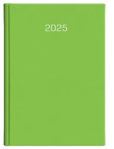 Kalendarz 2025 B6 dzienny Albit seledynowy. Wydawca: Wokół nas. Multiszop.pl Opakowanie Kalendarz 2025 B6 dzienny Albit seledynowy