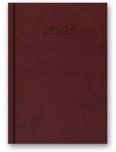 Opakowanie Kalendarz 2025 B6 dzienny vivella bordo