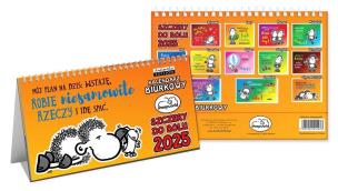 Opakowanie Kalendarz 2025 biurkowy Sheepworld szczery