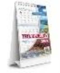 Opakowanie Kalendarz 2025 biurkowy trójdzielny Lux