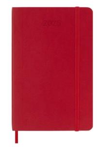 Kalendarz 2025 dzienny P BR scarlet red. Wydawca: Moleskine. Multiszop.pl Opakowanie Kalendarz 2025 dzienny P BR scarlet red