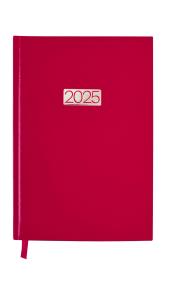 Opakowanie Kalendarz 2025 Ekonomiczny A5 dzienny czerwony KK-A5D E