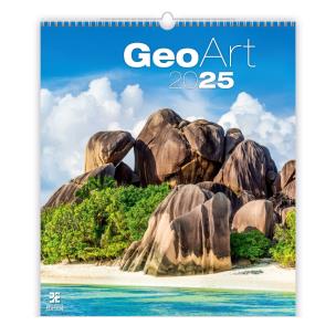 Kalendarz 2025 EX Geo Art. Wydawca: Helma 365. Multiszop.pl Opakowanie Kalendarz 2025 EX Geo Art