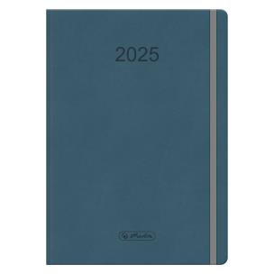 Kalendarz 2025 flex A5 tygodniowy niebieski. Wydawca: HERLITZ. Multiszop.pl Opakowanie Kalendarz 2025 flex A5 tygodniowy niebieski