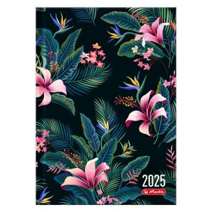Kalendarz 2025 Hibiskus A5 dzienny. Wydawca: HERLITZ. Multiszop.pl Opakowanie Kalendarz 2025 Hibiskus A5 dzienny