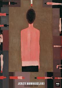 Okładka książki Kalendarz 2025 - Jerzy Nowosielski A3