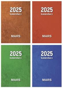 Kalendarz 2025 Kieszonkowy Mars. Wydawca: O-press. Multiszop.pl Opakowanie Kalendarz 2025 Kieszonkowy Mars