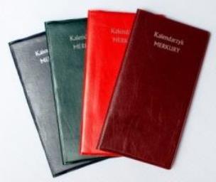Opakowanie Kalendarz 2025 Kieszonkowy Merkury PVC MIX