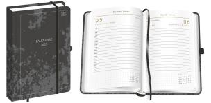 Opakowanie Kalendarz 2025 książkowy A5/192K Mat+UV Stone