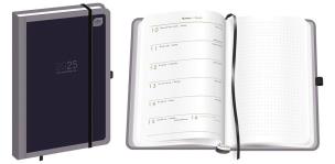 Opakowanie Kalendarz 2025 książkowy A5/96K Mat+UV Classic