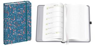 Opakowanie Kalendarz 2025 książkowy A5/96K Mat+UV Flowers