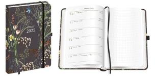 Opakowanie Kalendarz 2025 książkowy A5/96K Met.Botanic