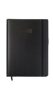 Opakowanie Kalendarz 2025 LUX A4 tygodniowy czarny KK-A4T L