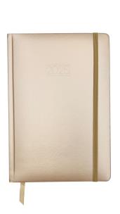 Opakowanie Kalendarz 2025 LUX A5 dzienny złoto KK-A5D L