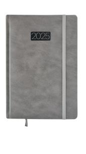 Opakowanie Kalendarz 2025 LUX A5 tygodniowy szary KK-A5T L