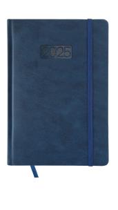 Opakowanie Kalendarz 2025 LUX B6 dzienny granatowy KK-B6D L