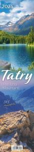 Opakowanie Kalendarz 2025 paskowy - Tatry