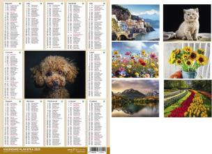 Opakowanie Kalendarz 2025 Plakietka MIX