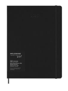 Kalendarz 2025 Pro Smart XL TW czarny. Wydawca: Moleskine. Multiszop.pl Opakowanie Kalendarz 2025 Pro Smart XL TW czarny