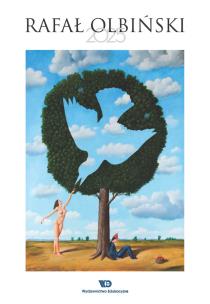 Kalendarz 2025 Rafał Olbiński ścienny. Autor: Rafał Olbiński. Multiszop.pl Okładka książki Kalendarz 2025 Rafał Olbiński ścienny