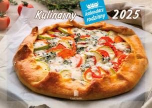 Okładka książki Kalendarz 2025 Rodzinny Kulinarny