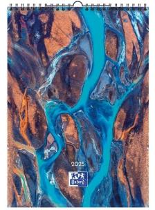 Opakowanie Kalendarz 2025 ścienny A3 Dron OXFORD