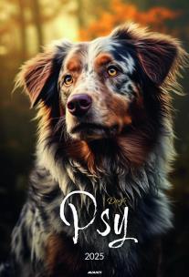 Kalendarz 2025 ścienny A3 Psy. Wydawca: AVANTI. Multiszop.pl Opakowanie Kalendarz 2025 ścienny A3 Psy